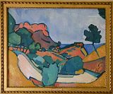 135 Ermitage Derain 1907 Route de montagne